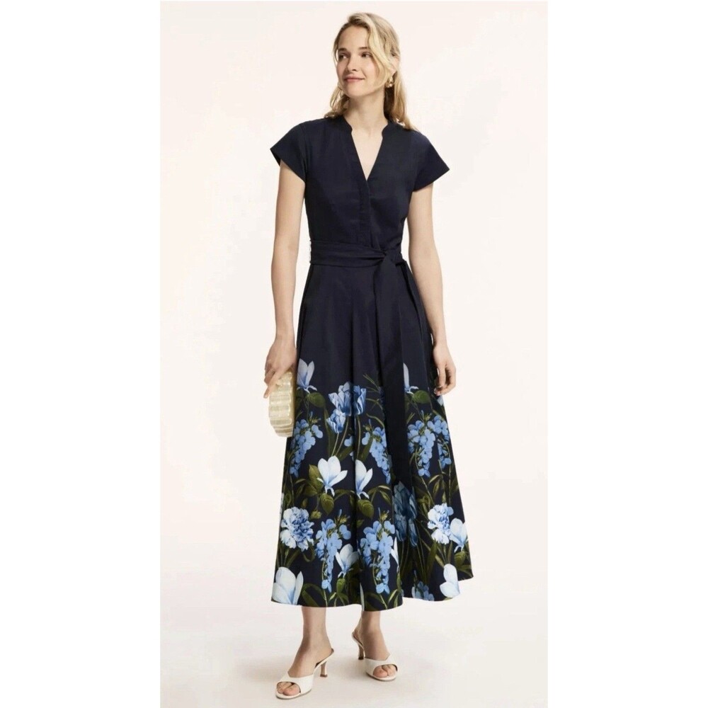 SACHIN BABI Ganika Dress Cotton Size 8 MSRP $495